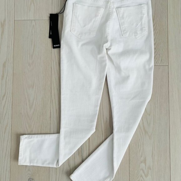 Hudson Jeans Bullocks High Rise Lace Up Super Skinny White ( 26  ) - Picture 5 of 5